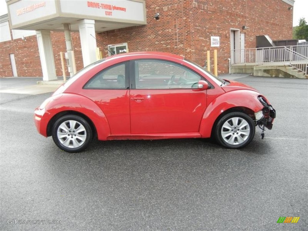 2009 New Beetle 2.5 Coupe - Salsa Red / Black photo #13