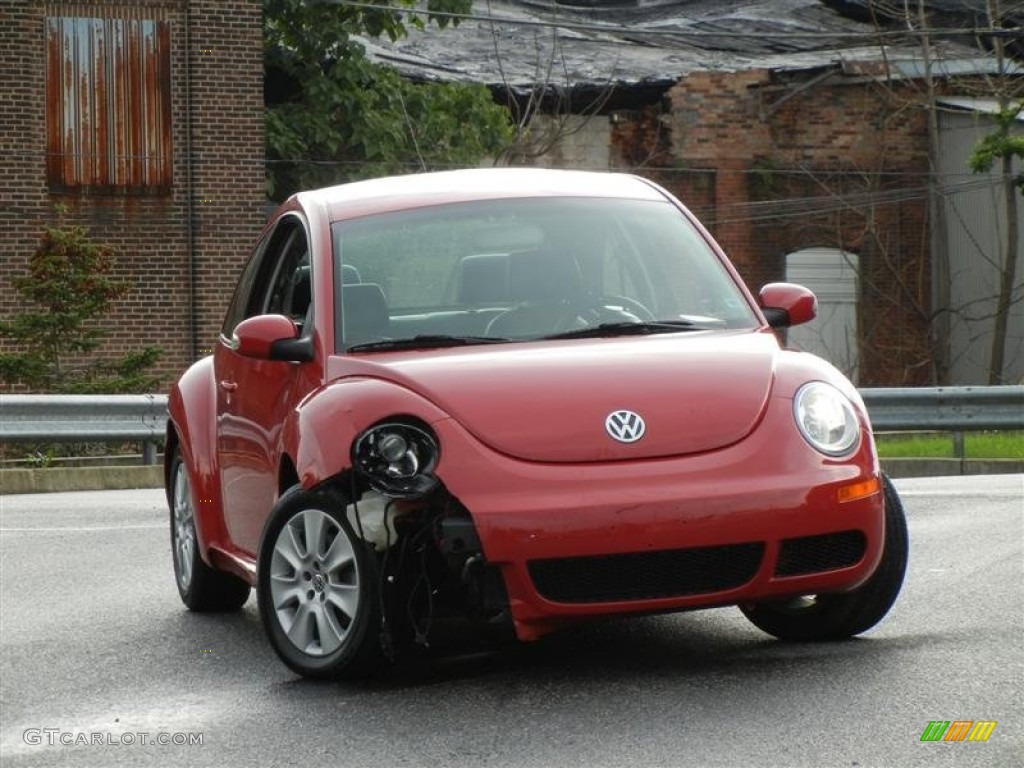 2009 New Beetle 2.5 Coupe - Salsa Red / Black photo #50