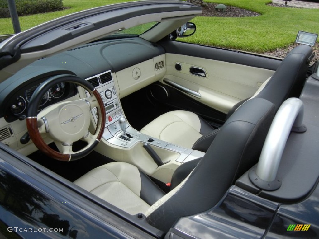 Dark Slate Grey/Vanilla Interior 2005 Chrysler Crossfire Limited Roadster Photo #69432760