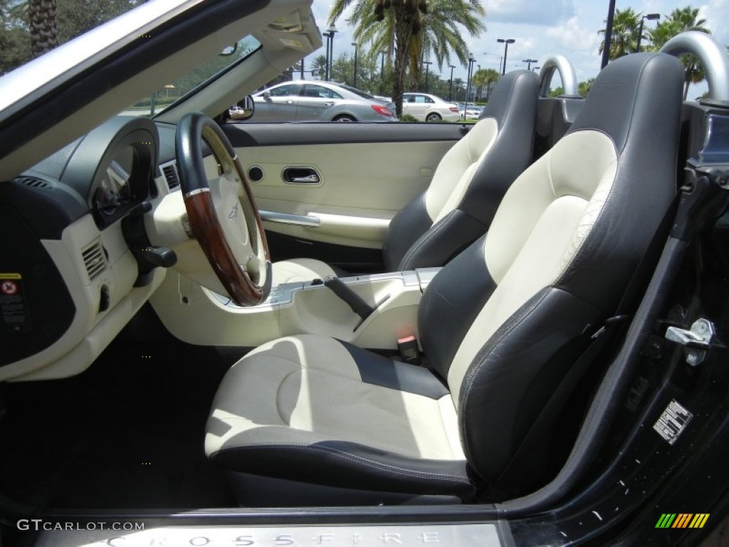 2005 Chrysler Crossfire Limited Roadster Front Seat Photo #69432820