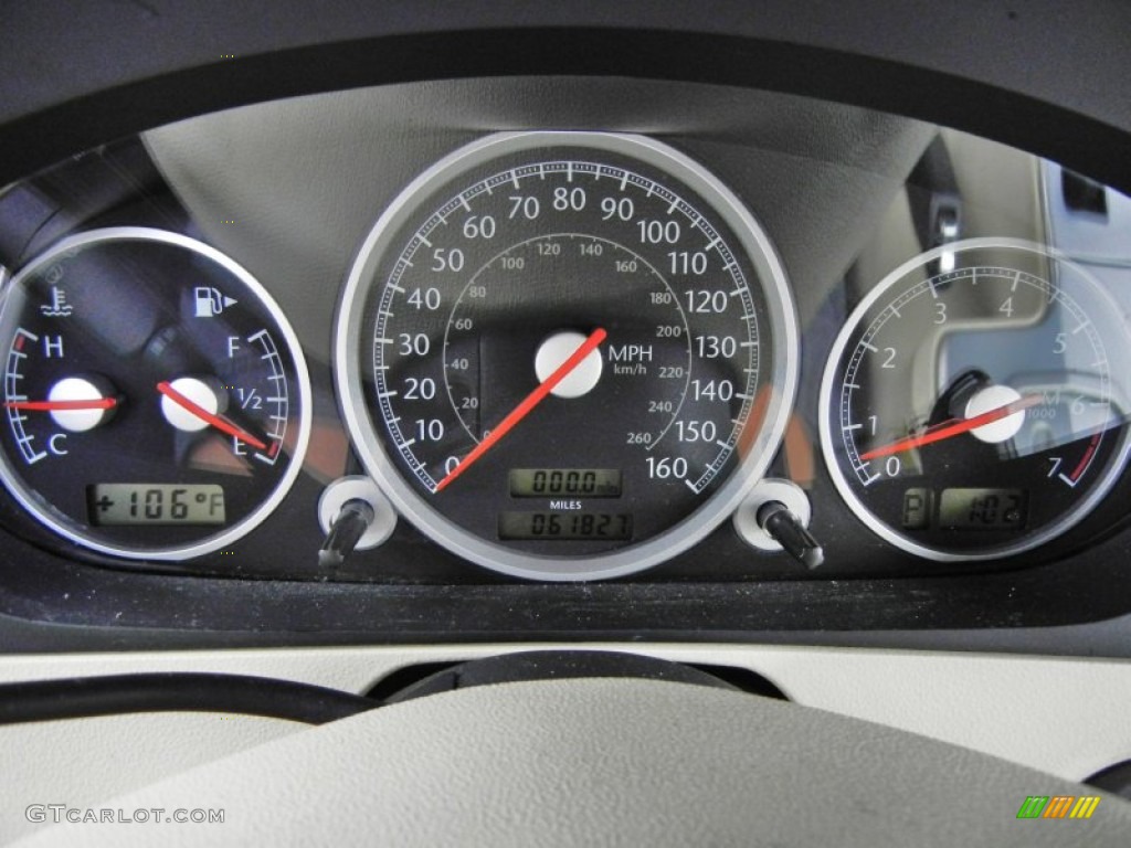 2005 Chrysler Crossfire Limited Roadster Gauges Photo #69432874