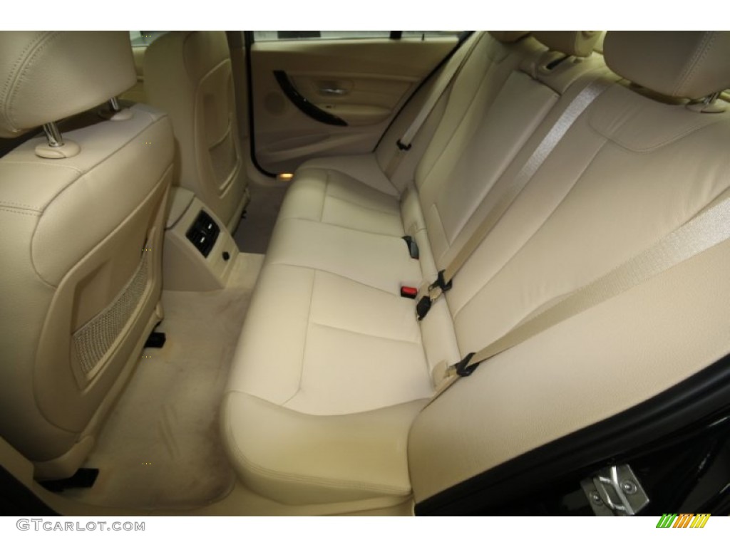 2013 3 Series 328i Sedan - Black Sapphire Metallic / Veneto Beige photo #12