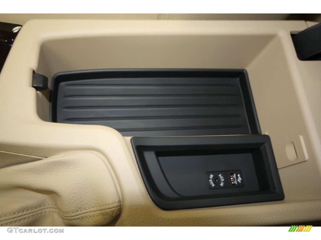 2013 3 Series 328i Sedan - Black Sapphire Metallic / Veneto Beige photo #18