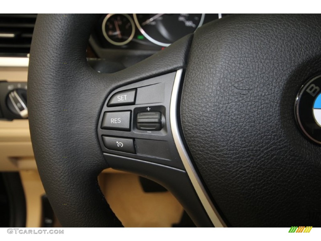 2013 3 Series 328i Sedan - Black Sapphire Metallic / Veneto Beige photo #21