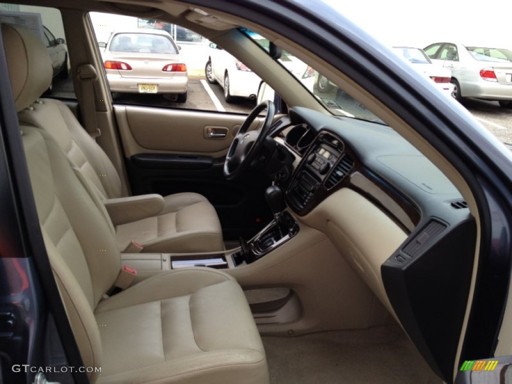 2002 Toyota Highlander V6 4WD Front Seat Photos