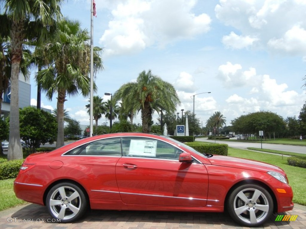 Mars Red 2013 Mercedes-Benz E 350 Coupe Exterior Photo #69433600