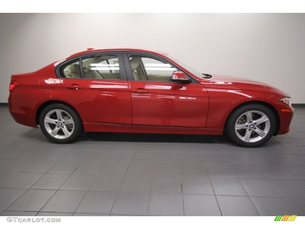 Melbourne Red Metallic 2013 BMW 3 Series 328i Sedan Exterior Photo #69433849