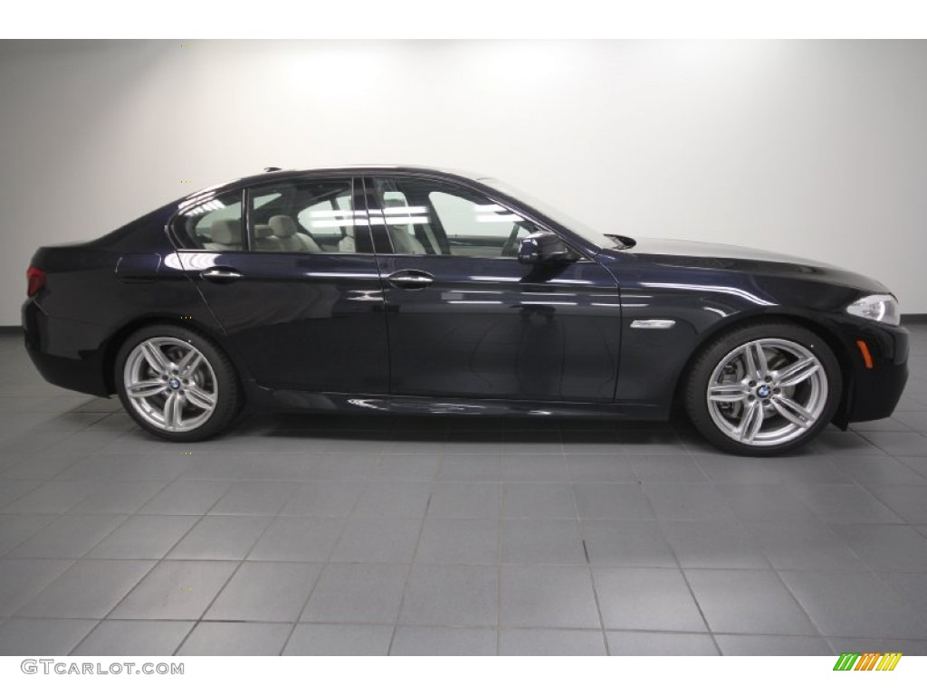 Carbon Black Metallic 2013 BMW 5 Series 550i Sedan Exterior Photo #69434275