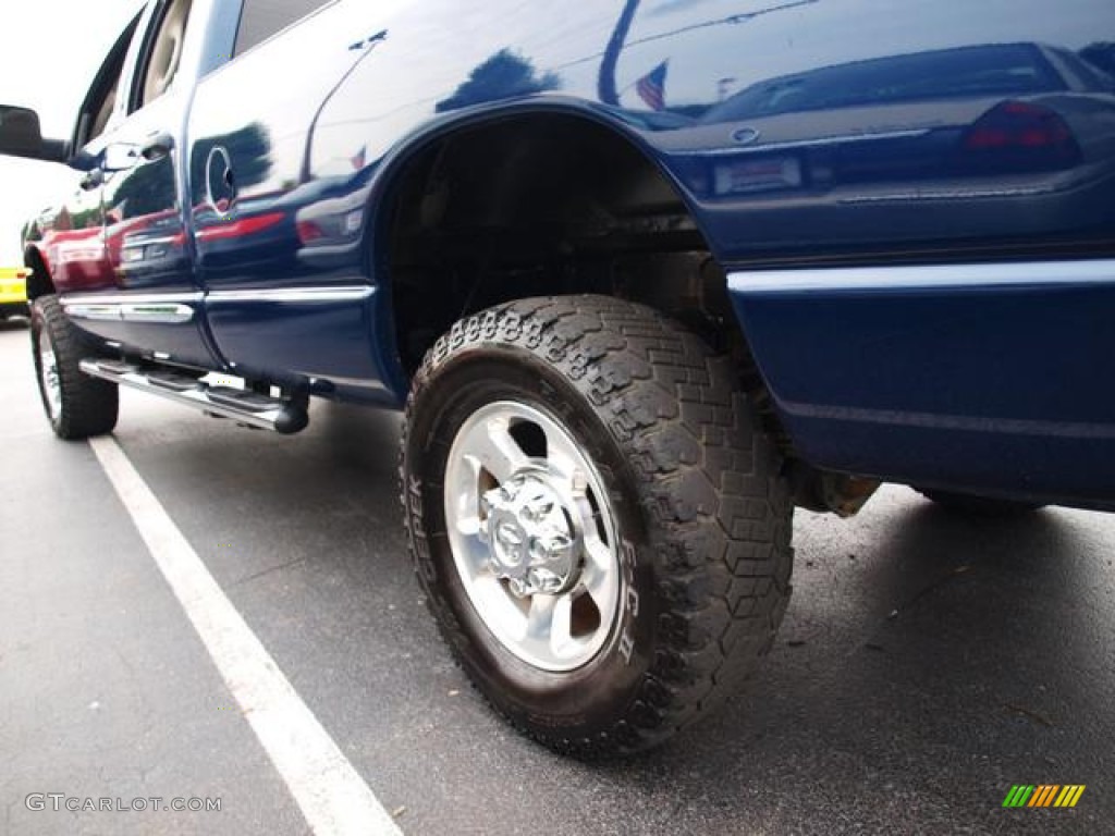 2009 Ram 3500 ST Quad Cab 4x4 - Patriot Blue Pearl / Medium Slate Gray photo #4