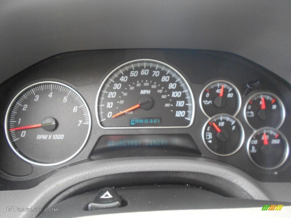 2005 GMC Envoy XUV SLT Gauges Photo #69435943