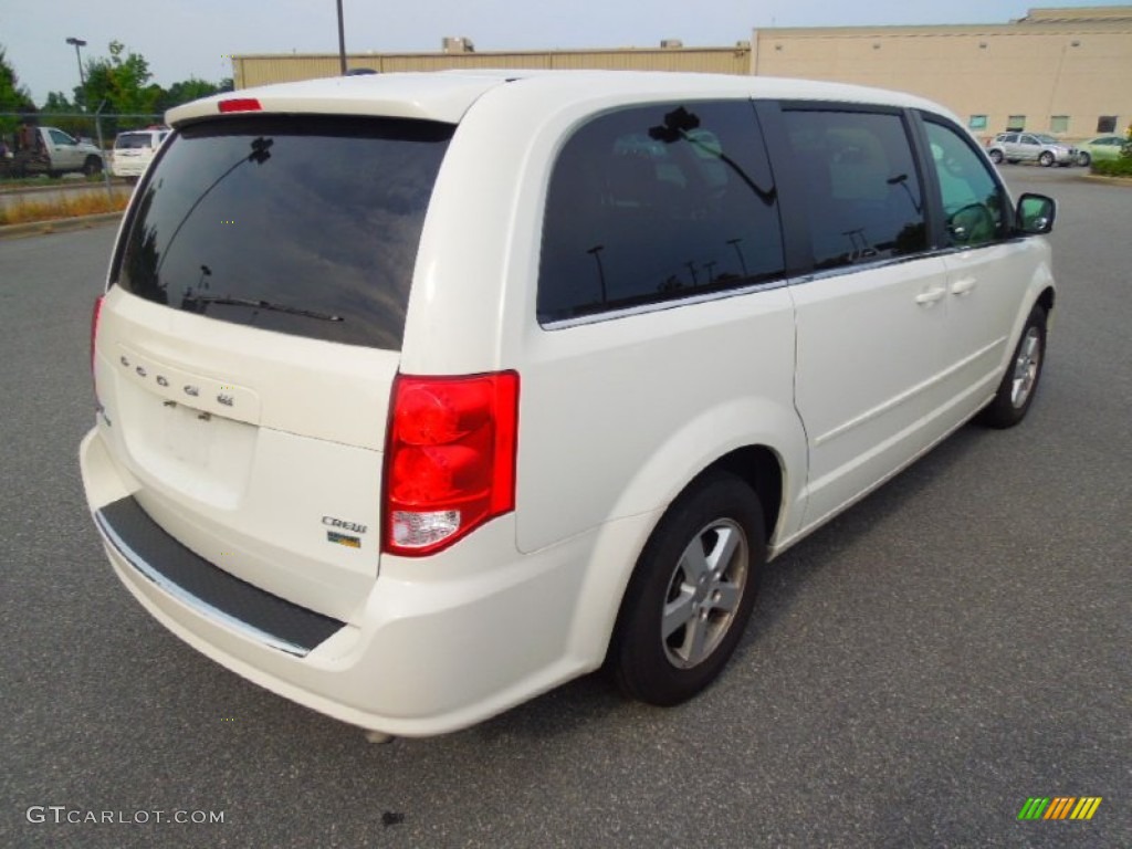 2012 Grand Caravan Crew - Stone White / Black/Light Graystone photo #6