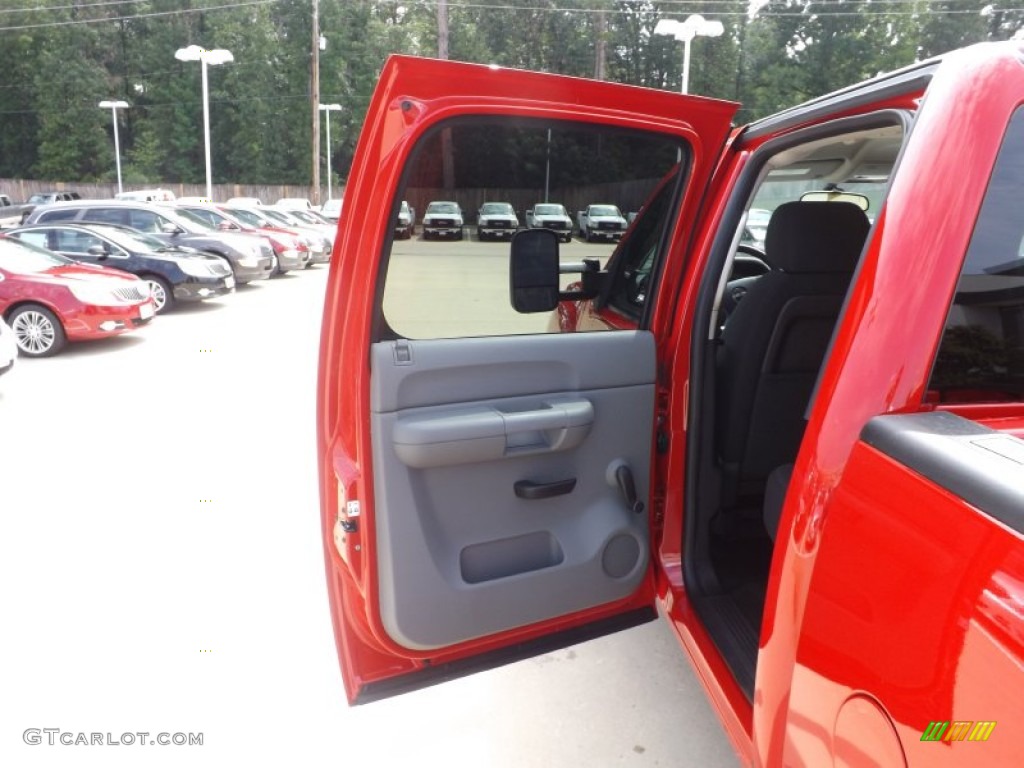 2013 Sierra 3500HD Crew Cab 4x4 Dually - Fire Red / Dark Titanium photo #15
