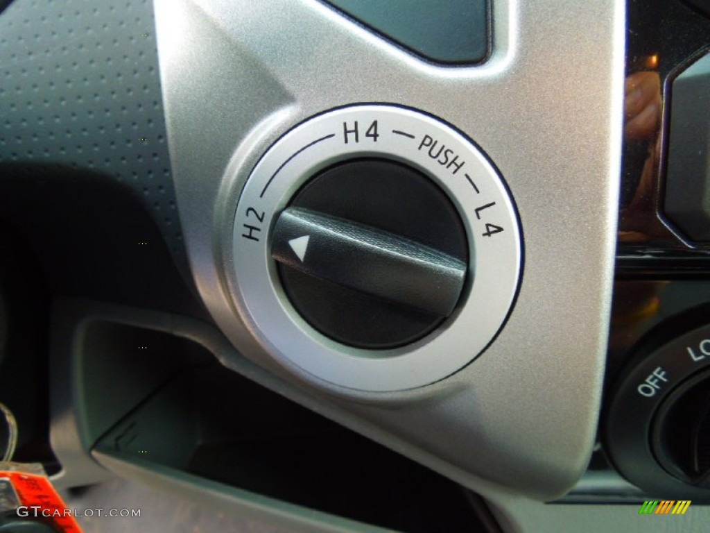 2012 Toyota Tacoma V6 TRD Sport Double Cab 4x4 Controls Photo #69436900