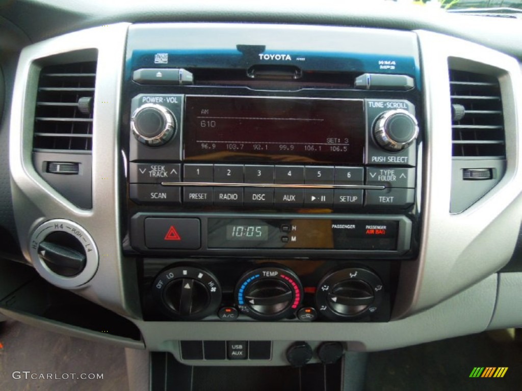2012 Toyota Tacoma V6 TRD Sport Double Cab 4x4 Audio System Photos