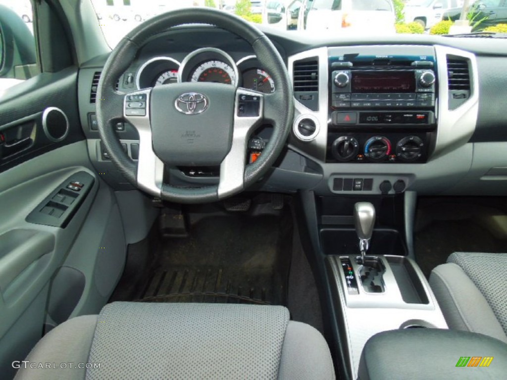 2012 Toyota Tacoma V6 TRD Sport Double Cab 4x4 Graphite Dashboard Photo #69436957