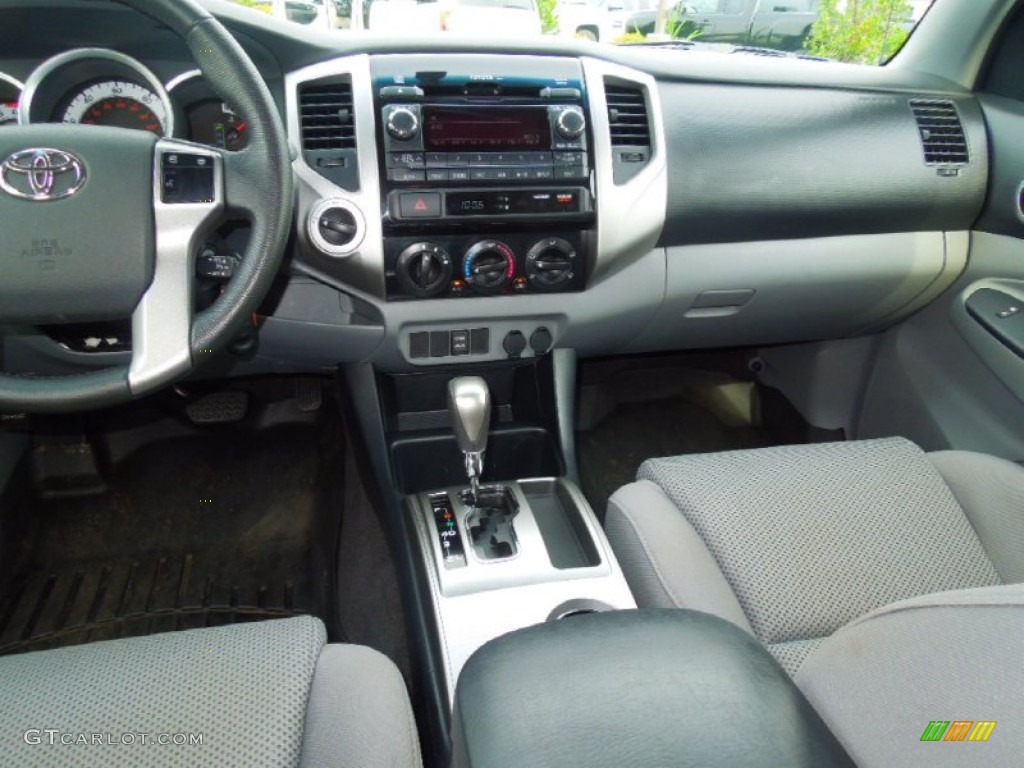 2012 Toyota Tacoma V6 TRD Sport Double Cab 4x4 Graphite Dashboard Photo #69436966