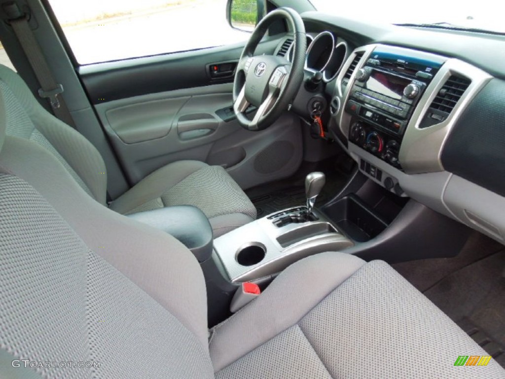 Graphite Interior 2012 Toyota Tacoma V6 TRD Sport Double Cab 4x4 Photo #69437002
