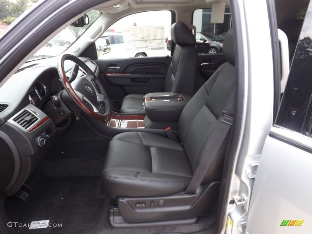Ebony Interior 2013 Cadillac Escalade Premium Photo #69437035