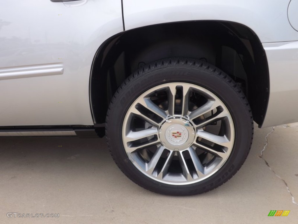 2013 Escalade Premium - Radiant Silver Metallic / Ebony photo #22