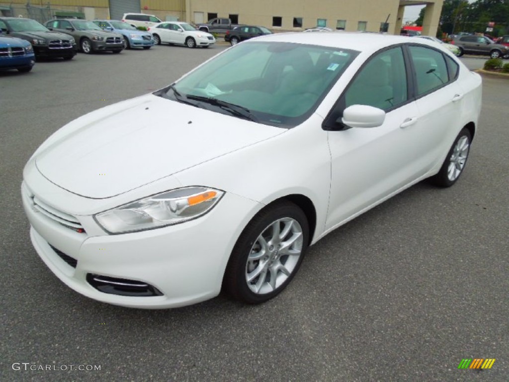 Bright White 2013 Dodge Dart SXT Exterior Photo #69437560
