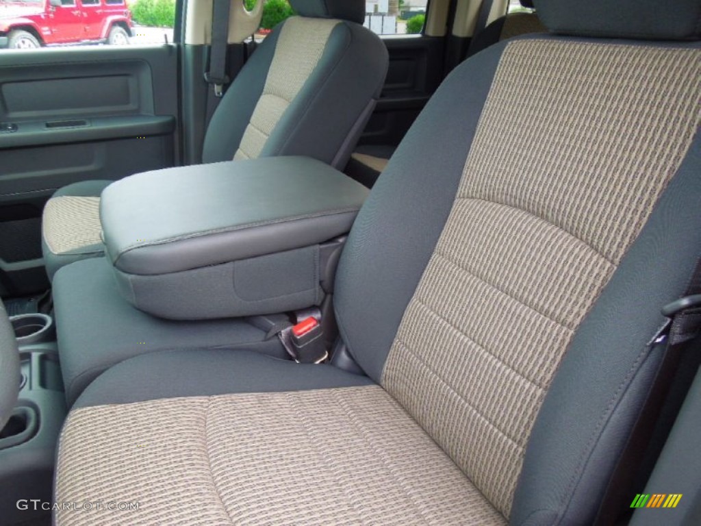 Light Pebble Beige/Bark Brown Interior 2012 Dodge Ram 2500 HD ST Crew Cab 4x4 Photo #69438121