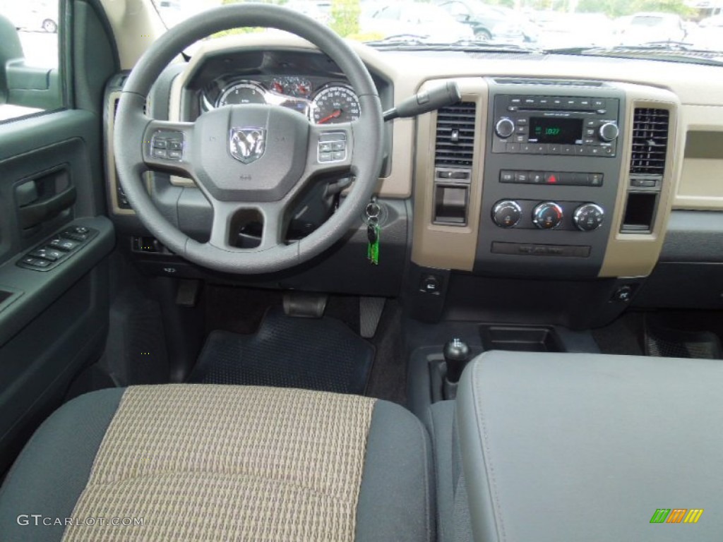 2012 Dodge Ram 2500 HD ST Crew Cab 4x4 Light Pebble Beige/Bark Brown Dashboard Photo #69438183