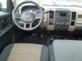 Light Pebble Beige/Bark Brown Dashboard Photo for 2012 Dodge Ram 2500 HD #69438183