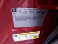 2013 Buick LaCrosse FWD Info Tag
