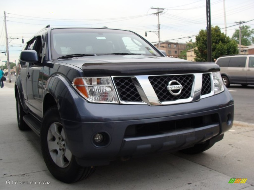 Silverton Blue Pearl Nissan Pathfinder