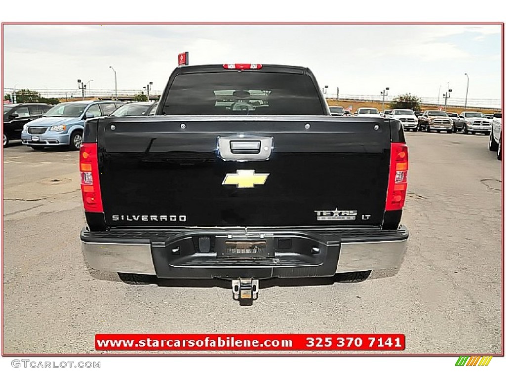 2009 Silverado 1500 LT Texas Edition Extended Cab - Black / Ebony photo #8