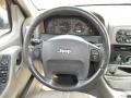 Taupe 2004 Jeep Grand Cherokee Laredo Steering Wheel