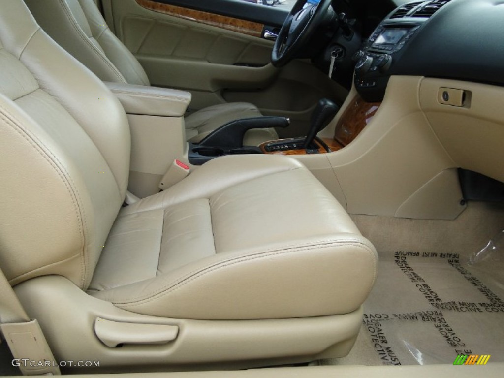 2003 Accord EX-L Coupe - San Marino Red / Ivory photo #23
