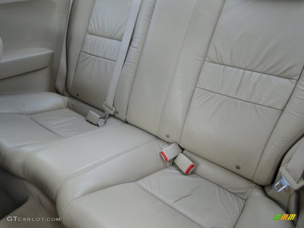 2003 Accord EX-L Coupe - San Marino Red / Ivory photo #24