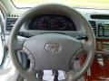 2005 Toyota Camry Gray Interior Steering Wheel Photo