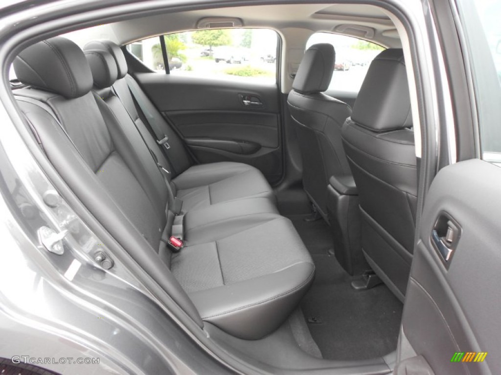 Ebony Interior 2013 Acura ILX 2.4L Photo #69441880
