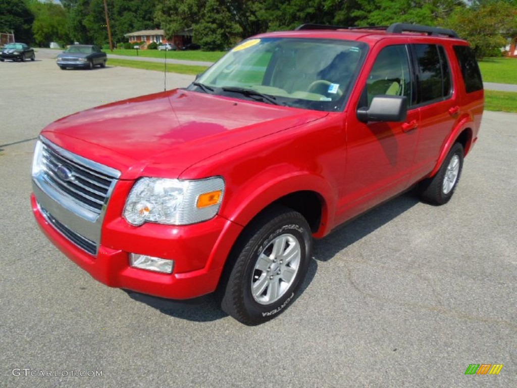 Torch Red Ford Explorer