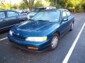 Azure Blue Green Pearl 1995 Honda Accord LX Sedan Exterior