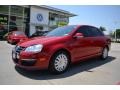 2009 Salsa Red Volkswagen Jetta S Sedan  photo #1