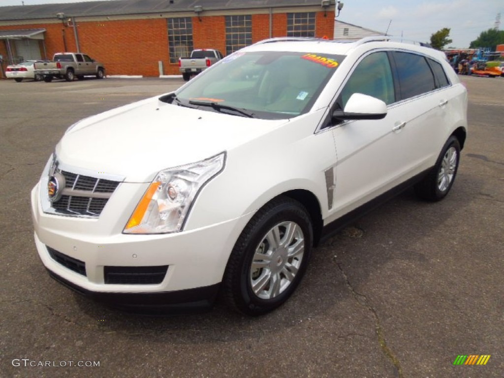 Platinum Ice Tricoat 2010 Cadillac SRX V6 Exterior Photo #69444163