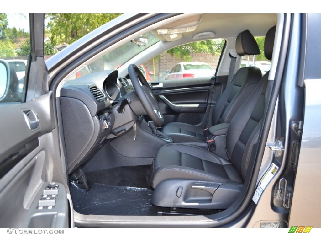 Titan Black Interior 2013 Volkswagen Jetta TDI SportWagen Photo #69444166