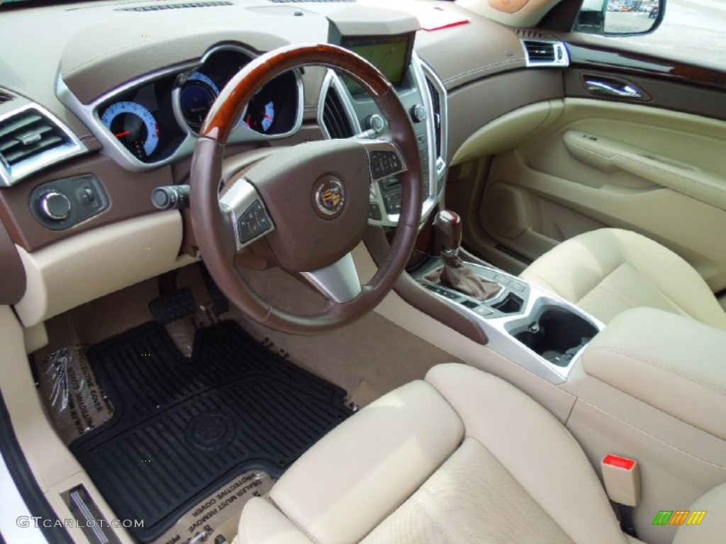 Shale/Brownstone Interior 2010 Cadillac SRX V6 Photo #69444430