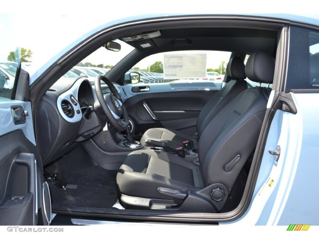 2013 Beetle 2.5L - Denim Blue / Titan Black photo #3