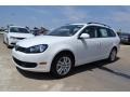 Candy White - Jetta TDI SportWagen Photo No. 1