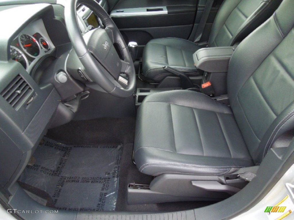Dark Slate Gray Interior 2008 Jeep Compass Limited Photo #69444505