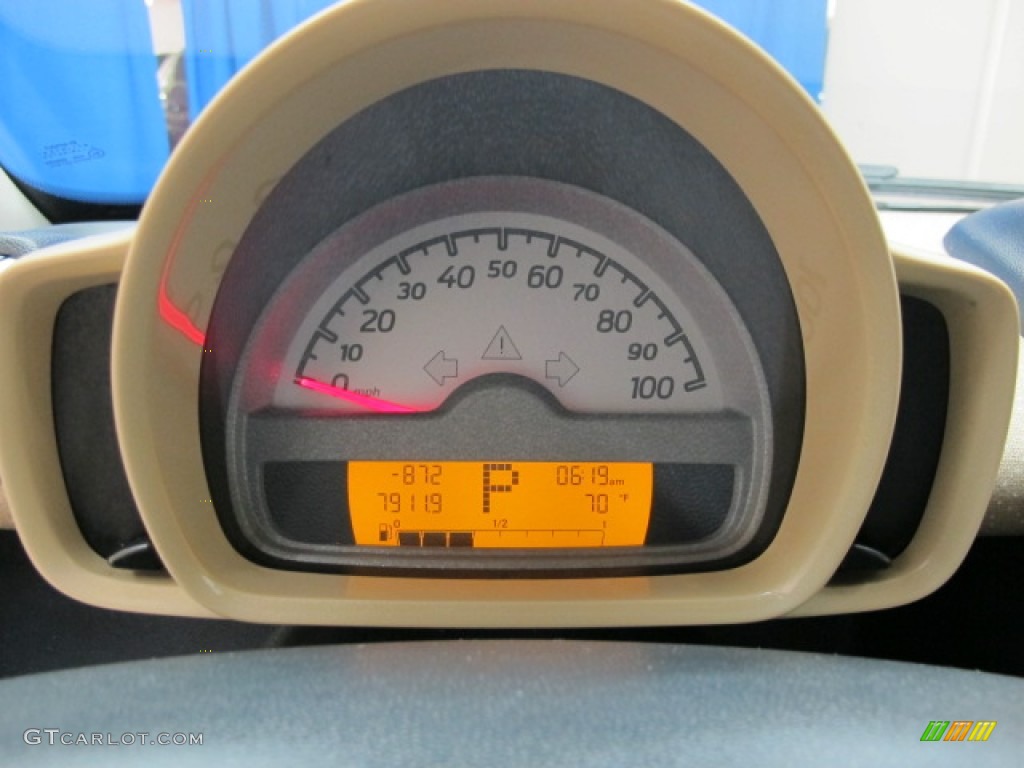 2008 Smart fortwo passion coupe Gauges Photo #69444712