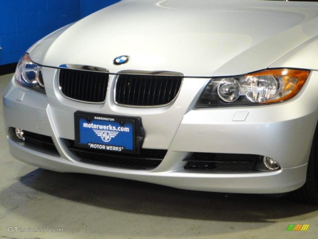 2006 3 Series 325xi Wagon - Titanium Silver Metallic / Black photo #4