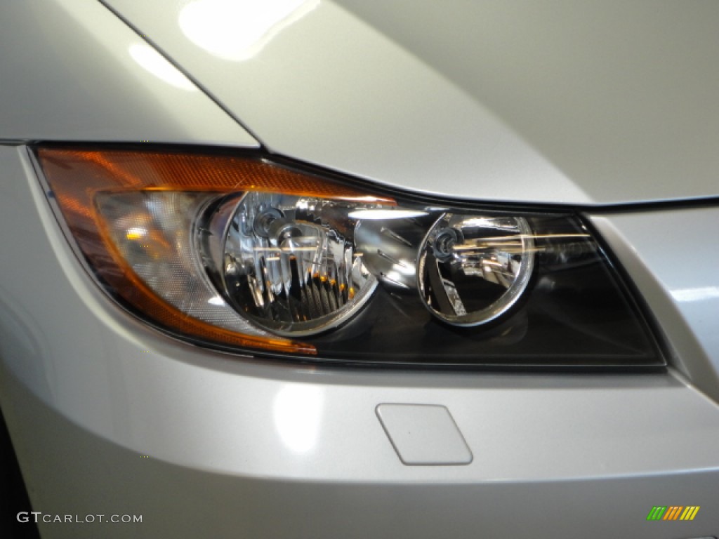 2006 3 Series 325xi Wagon - Titanium Silver Metallic / Black photo #30