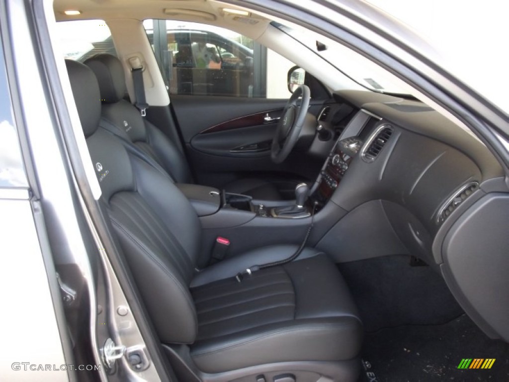 Graphite Interior 2012 Infiniti EX 35 Photo #69445165