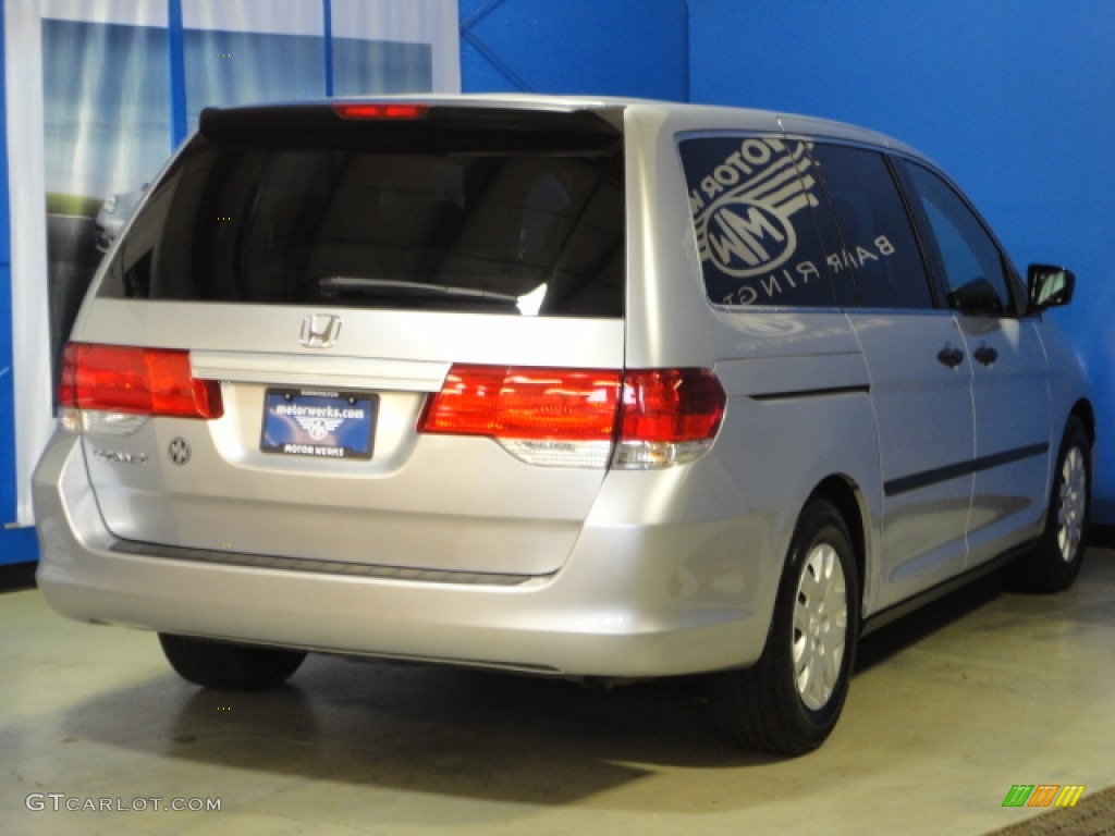 2010 Odyssey LX - Alabaster Silver Metallic / Gray photo #8