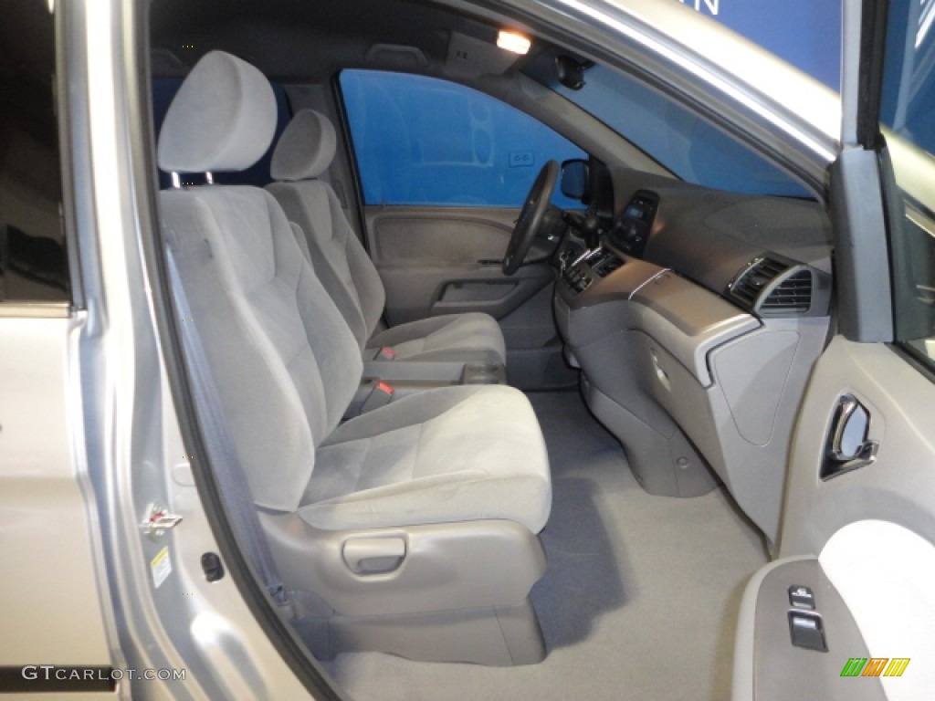 2010 Odyssey LX - Alabaster Silver Metallic / Gray photo #22